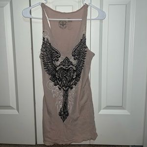Affliction brand tank top